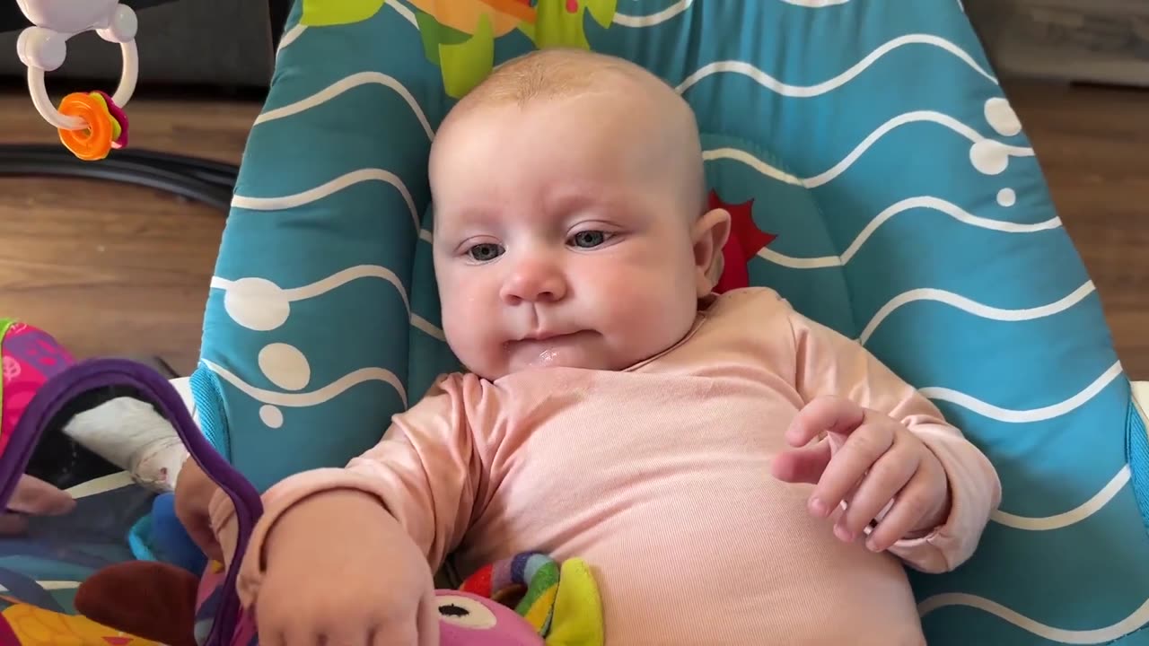 day 117 – lazy sunday with baby kayla | cutest baby moments captured!