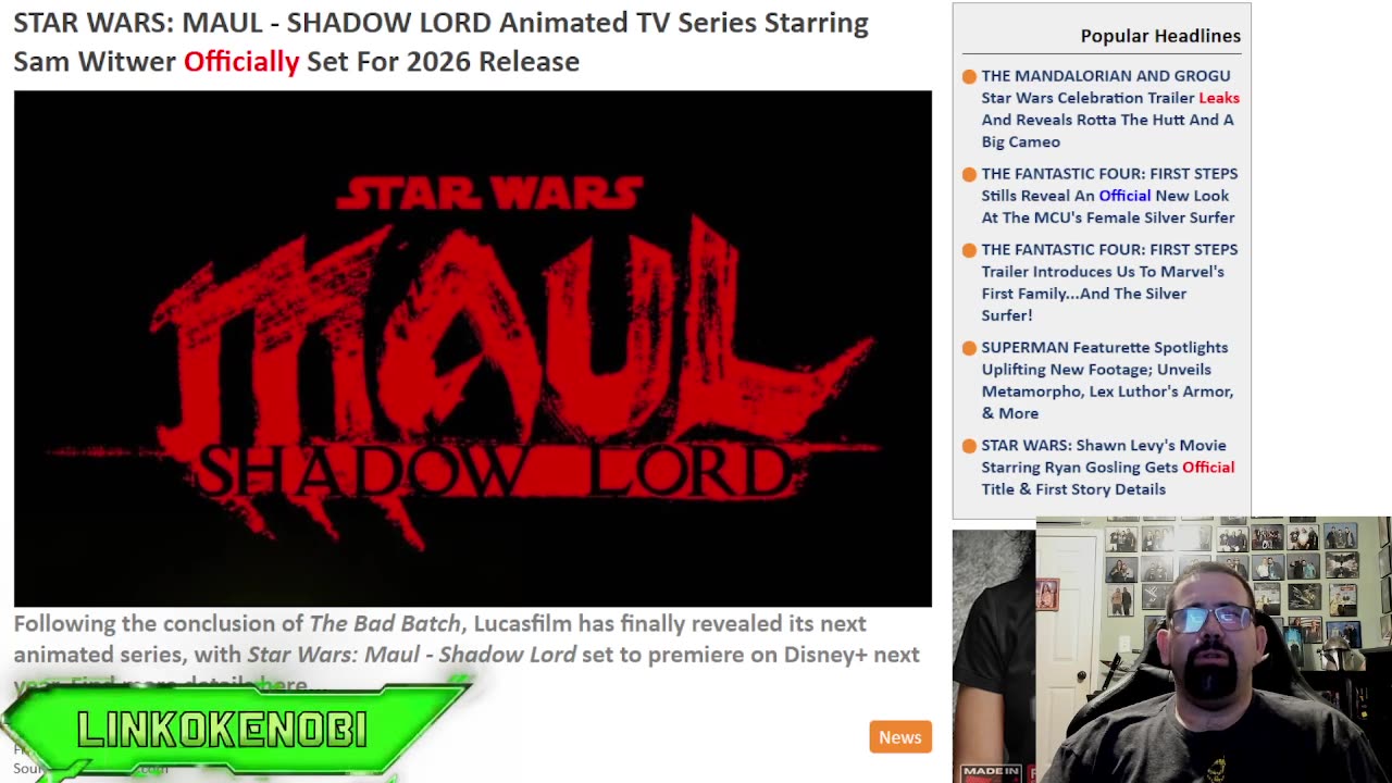 Maul Shadow Lord Animated Series In The Works