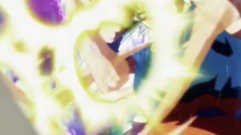 Goku's Intense Fight_ Ultra Instinct vs. Galaxy Impact Punch!