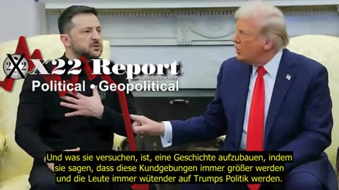X22 Report vom 19.10.2025 - Trump stellt den Kriegstreibern eine Falle