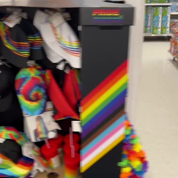 Entrance Walmart Saint John NB 🇨🇦 East with the pool's & summer toys.