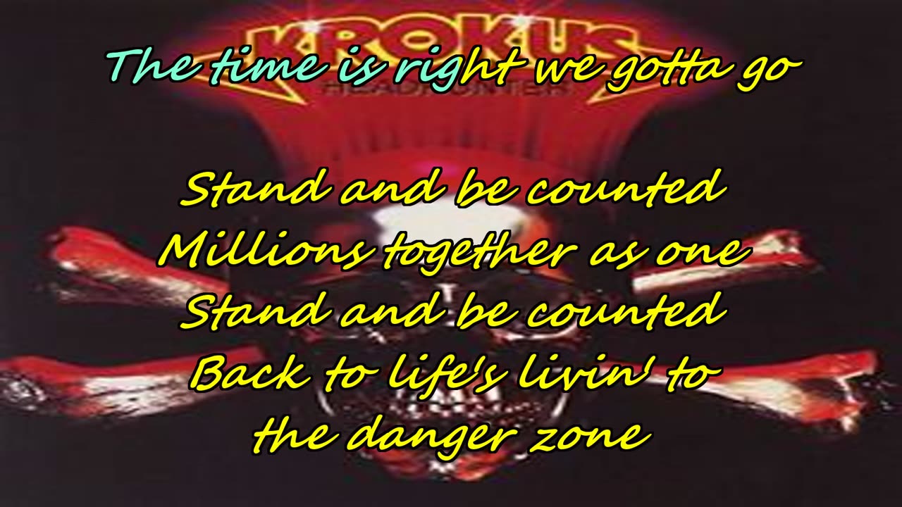 Krokus - Stand and Be Counted {karaoke danger zone}