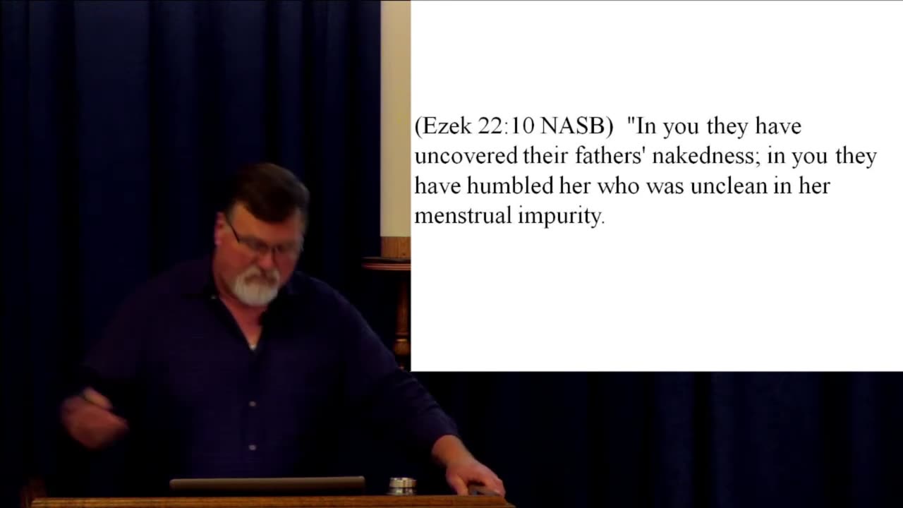 Ezekiel 21 & 22 – The harm that can come when you tell the people what they want to hear. 2019
