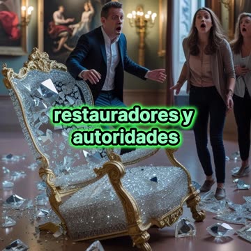 En Verona, un turista destruye una obra de arte.