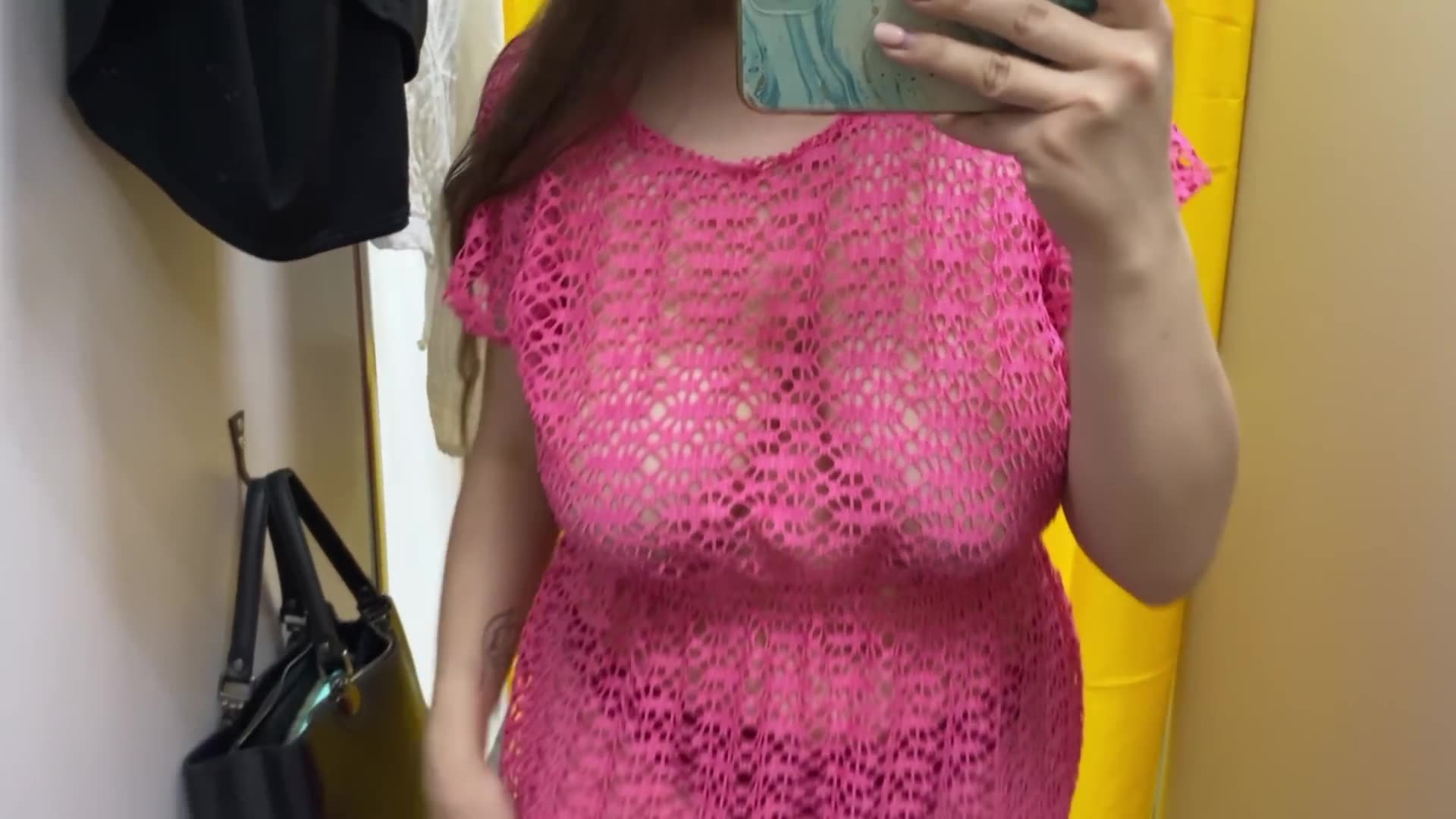 Transparent Try on Haul ｜ See Through No Bra Trend