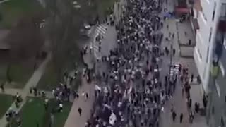 Belgrad 15.03.2025. Największy protest w historii Serbii. ❤️