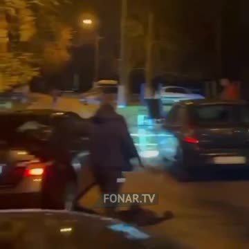 Insane Brawl Between Former Russian Soldiers in Belgorod, Russia(Axe v. Bat)
