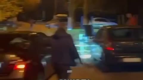 Insane Brawl Between Former Russian Soldiers in Belgorod, Russia(Axe v. Bat)