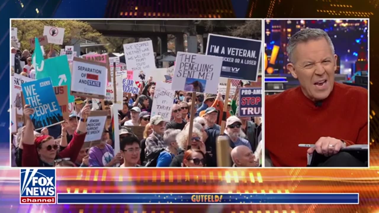 Gutfeld_ All the 'Hands Off' protests are a fraud
