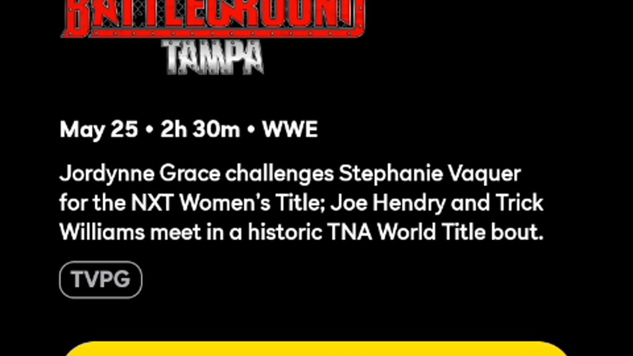 NXT BattleGround 2025