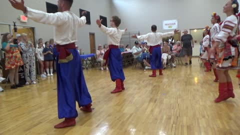 2025 Czech And Slovak Folk Festival, Sokol Detroit, Kolomeyka Ukranian Dance Ensemble, Part 07