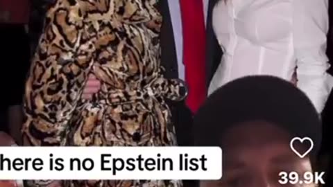 There is NO Epstein client list!!!!! Oh - He is on the Epstein client list 💯