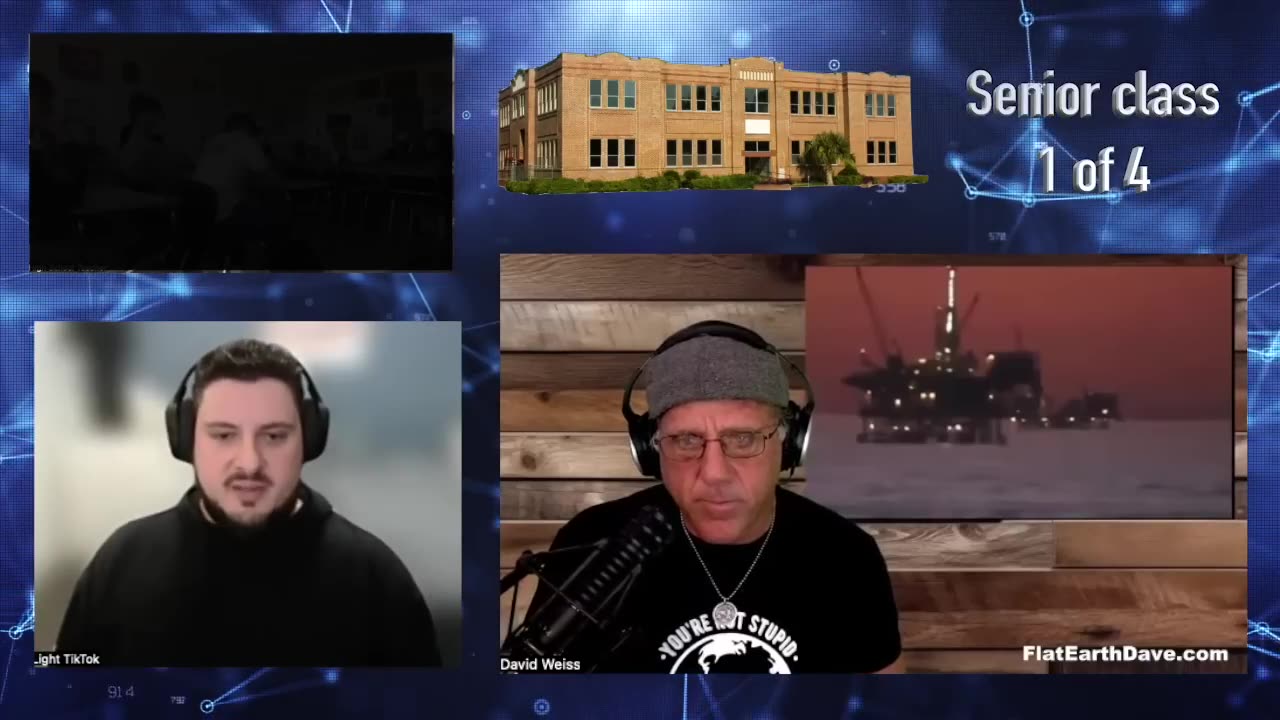 High School Senior Class 1st period Q&A w Angels of Light & Flat Earth Dave