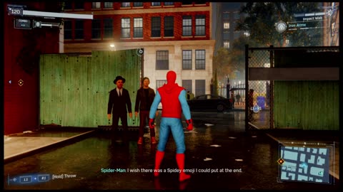 Home-made Suit Spidy Make a move