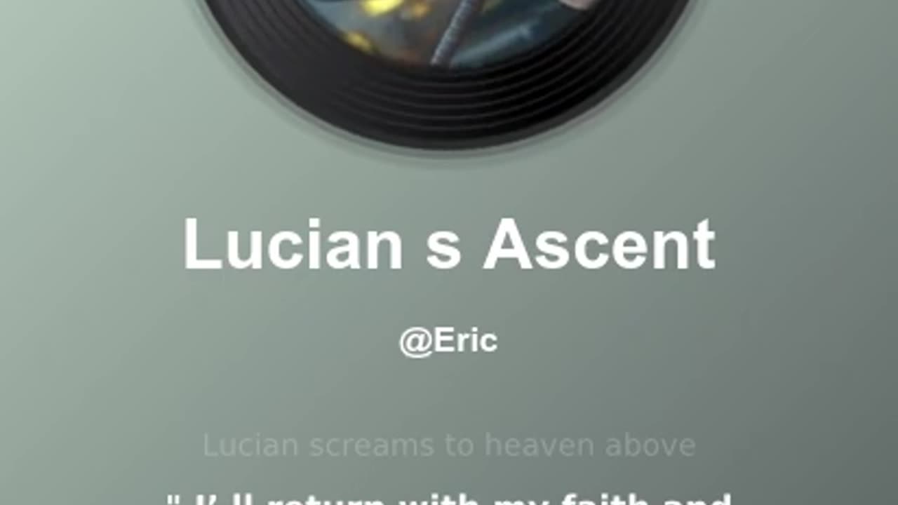 Lucian the Demon Hunter: First Hunt