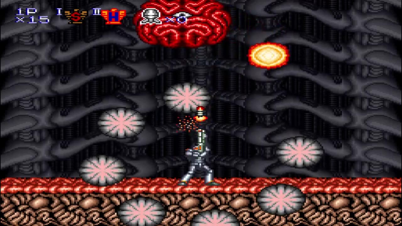 SUPER PROBOTECTOR ALIEN REBELS COMPLETED FIRST TIME IN CONTRA ANNIVERSARY COLLECTION GAMEPLAY