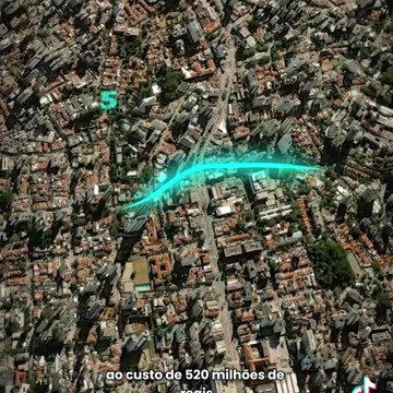 Tunel de R$ 520 milhões de reais para eliminar um semaforo