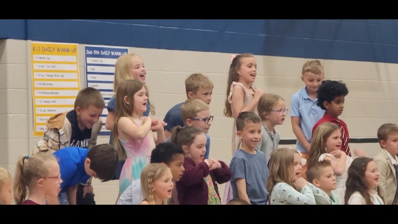 Lena's First Grade Concert