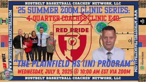 4-Quarter Coaches Zoom Clinic E40: Coach Andy Weaver, Plainfield HS (IN)