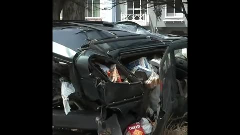 Drunk Rookie Police Officer Kung Fu's into Minivan
