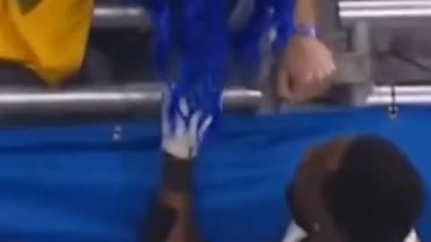 DK Metcalf Has Sideline Altercation With Fan