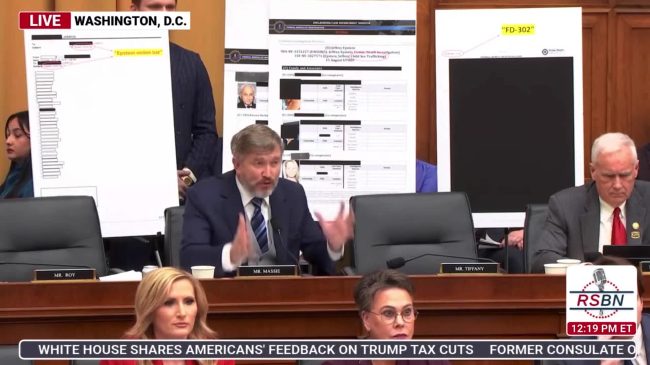 WATCH: AG Pam Bondi and Kash Patel Deal with "Hypocrite" Massie - 02/11/26