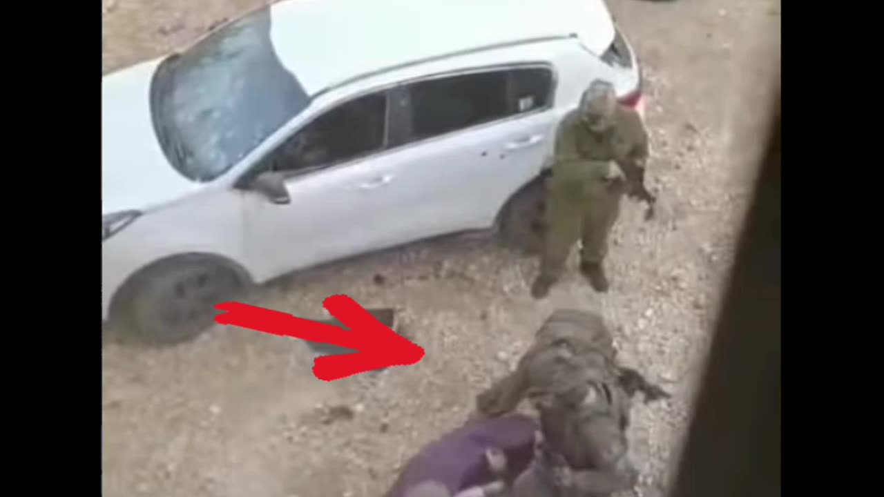 Israeli occupation forces entered the Palestinian village and kill Palestinians