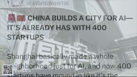 Skynet: CHINA BUILDS A CITY FOR AI—IT’S ALREADY HAS WITH 400 STARTUPS