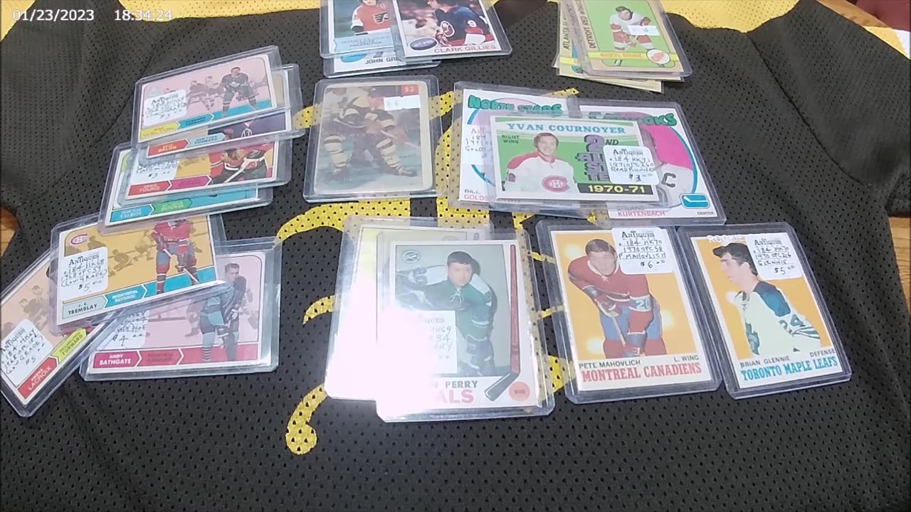 Vintage Hockey Cards from 3 Places