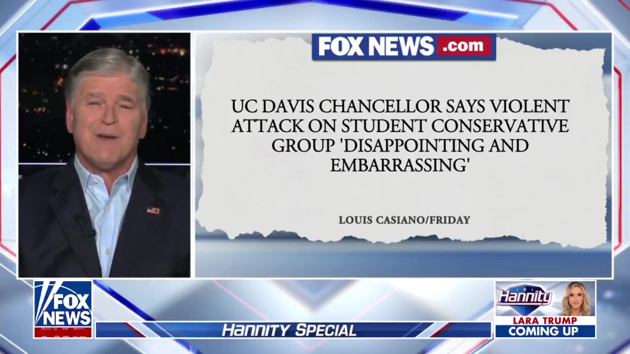 HANNITY'S HAD IT! 'The Far-Left Hatred Keeps Getting Worse and Worse'