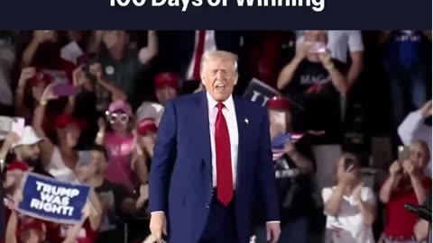 100 Days of Winning Rally #TrumpyDance