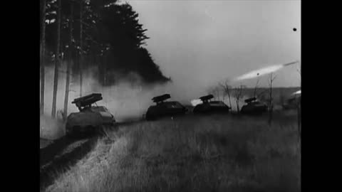 15 cm Panzerwerfer 42 auf Selbstfahrlafette Sd.Kfz.4 1 battery in action during 1944