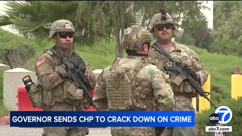 California Highway Patrol 'crime suppression teams' head to LA, San Bernardino