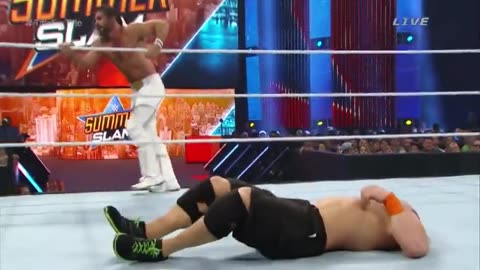 JOHN CENA VS SETH ROLLINS UNDISPUTED TITLE MATCH SUMMERSLAM 2015 HD