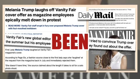 Fact Check: NO Melania Trump Vanity Fair Edition Announced -- Archive Doesn't Contain Viral Cover