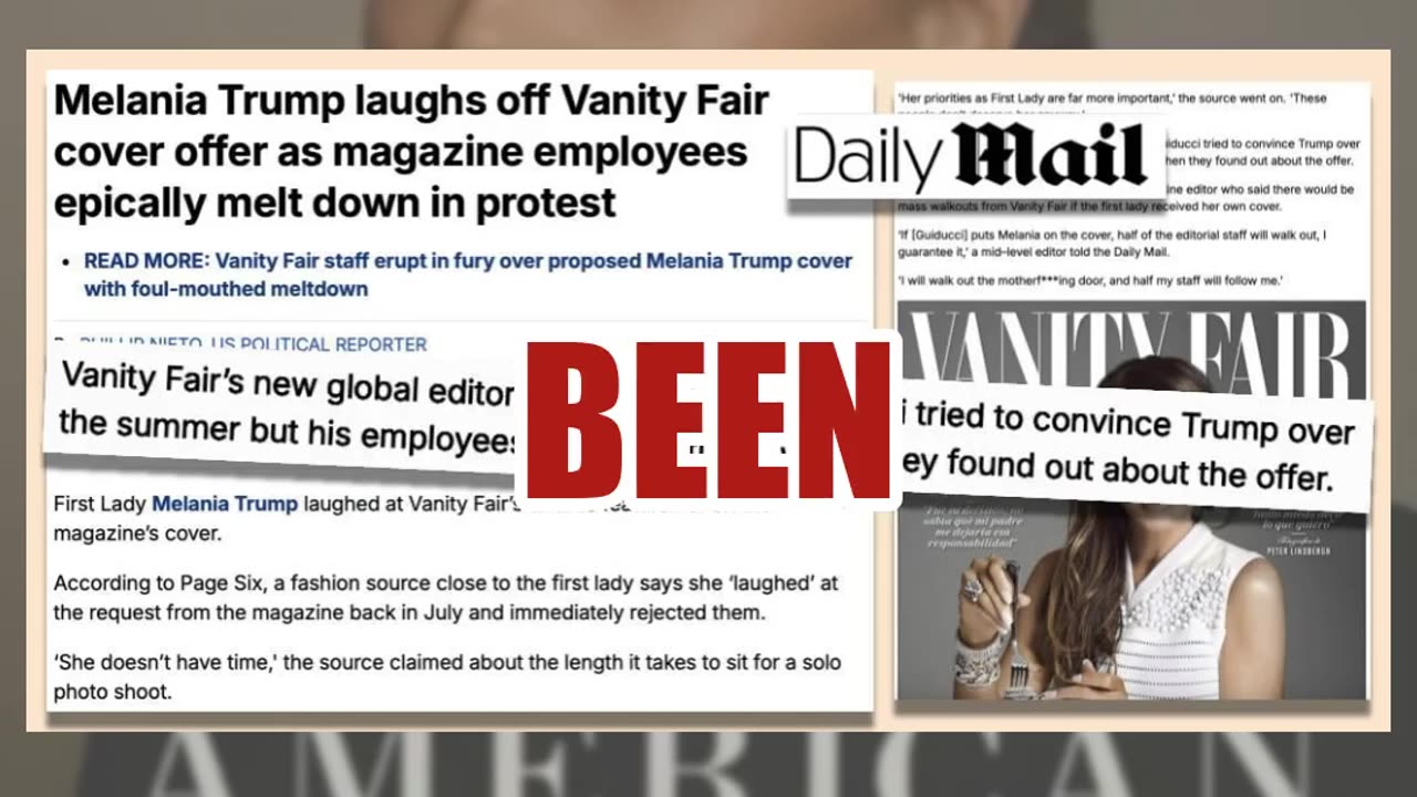 Fact Check: NO Melania Trump Vanity Fair Edition Announced -- Archive Doesn't Contain Viral Cover