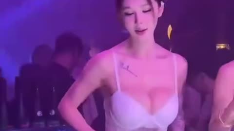 Hot DJ Girl Drops the Beat & Dances Wild!