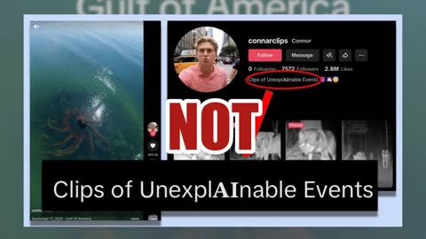 Fact Check: AI Video Of Giant 'Eclipse Octopus' In Gulf Of America Is NOT Real -- Not Mexico Either