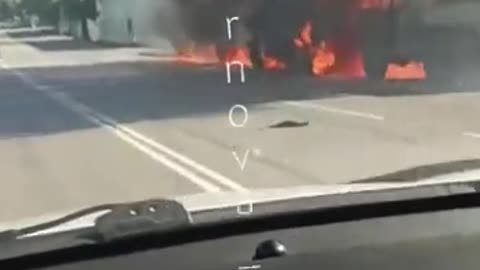 🔥💥 Ukraine Russia War | Russian Fuel Tanker Engulfed in Flames after Ukrainian Strike in Vuhl… | RCF