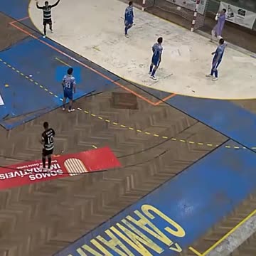 Caneta e mais 3 assistências para Zicky Té na vitória do Sporting #ligaplacard #futsal⚽