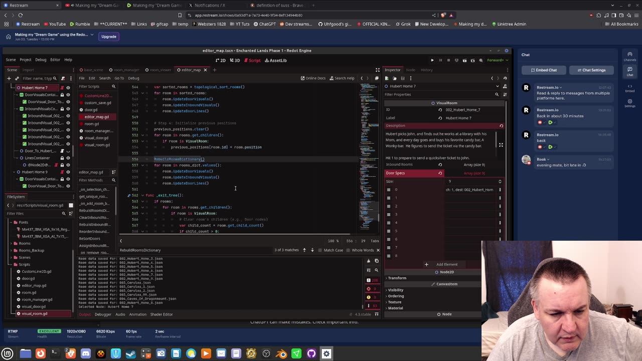 Making my "Dream Game" using the Redot engine #120