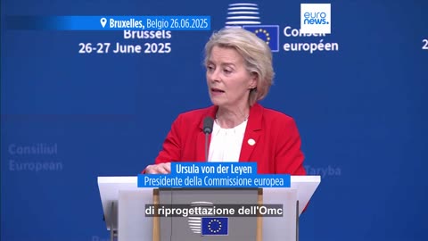 NOTIZIE DAL MONDO L'UE si spacca su Israele,nessuna decisione sulla revisione dell’accordo di associazione e nessuna sanzione a Israele decisa del Consiglio europeo svolto il 26-27 giugno 2025 a Bruxelles
