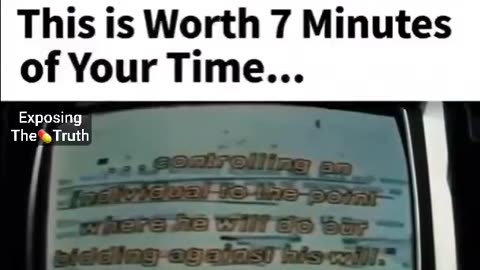 Operation Mockingbird - This is worth 7 minutes of your time‼️🙏👇