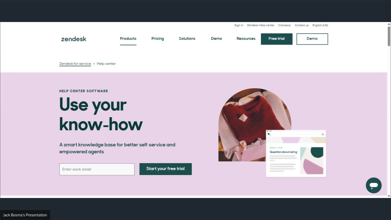 Zendesk Friend: Jack Bosma