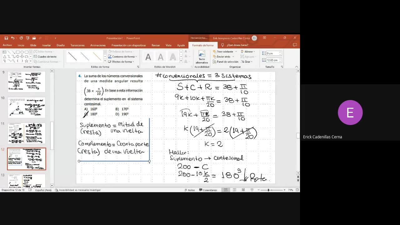 PAMER SEMESTRAL 2023 | Tema A | Trigonometría