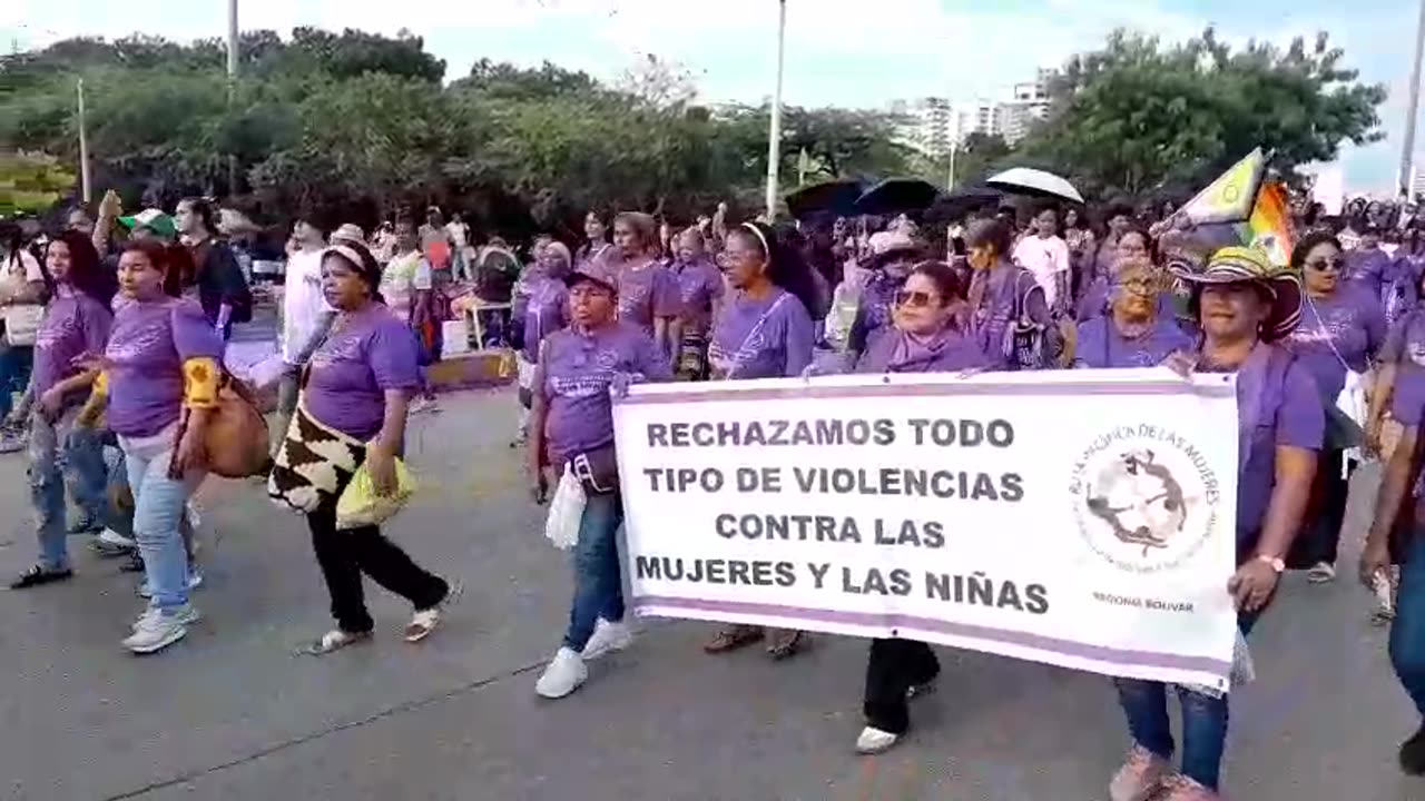 Marcha 25N en Cartagena