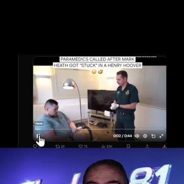 man get Henry the hover stuck on his John Thomas funny