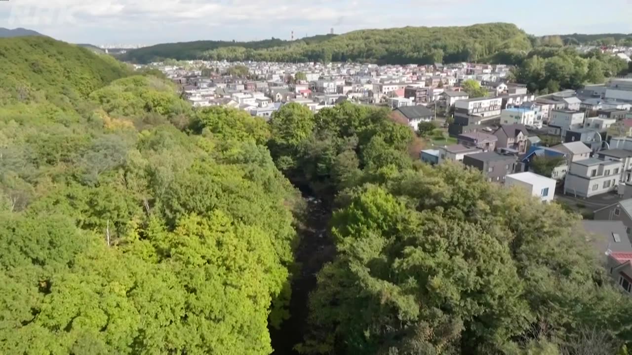 さわやか自然百景 札幌 真駒内川
