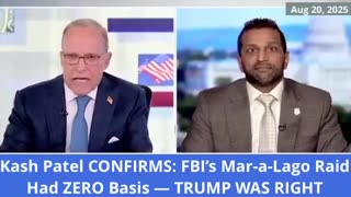 Mar-a-lago raid had zero basis