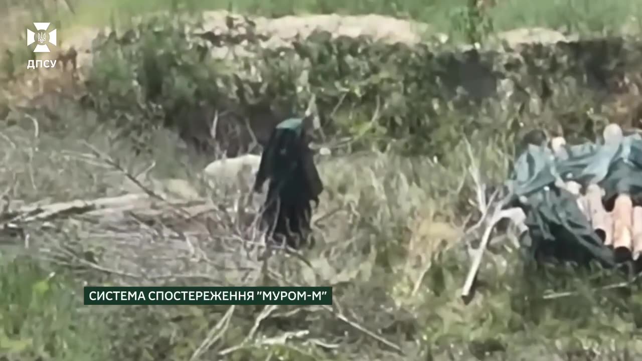 Border guards of the Berdyansk detachment destroy enemy equipment in the